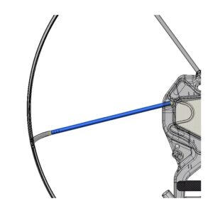 Rayon Carbone Inférieur Cage Pluma